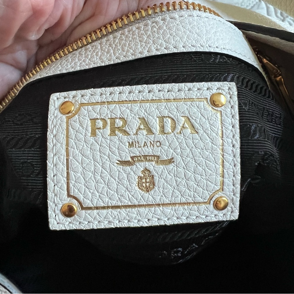 PRADA Leather Hobo shoulder Bag - Picture 3 of 14